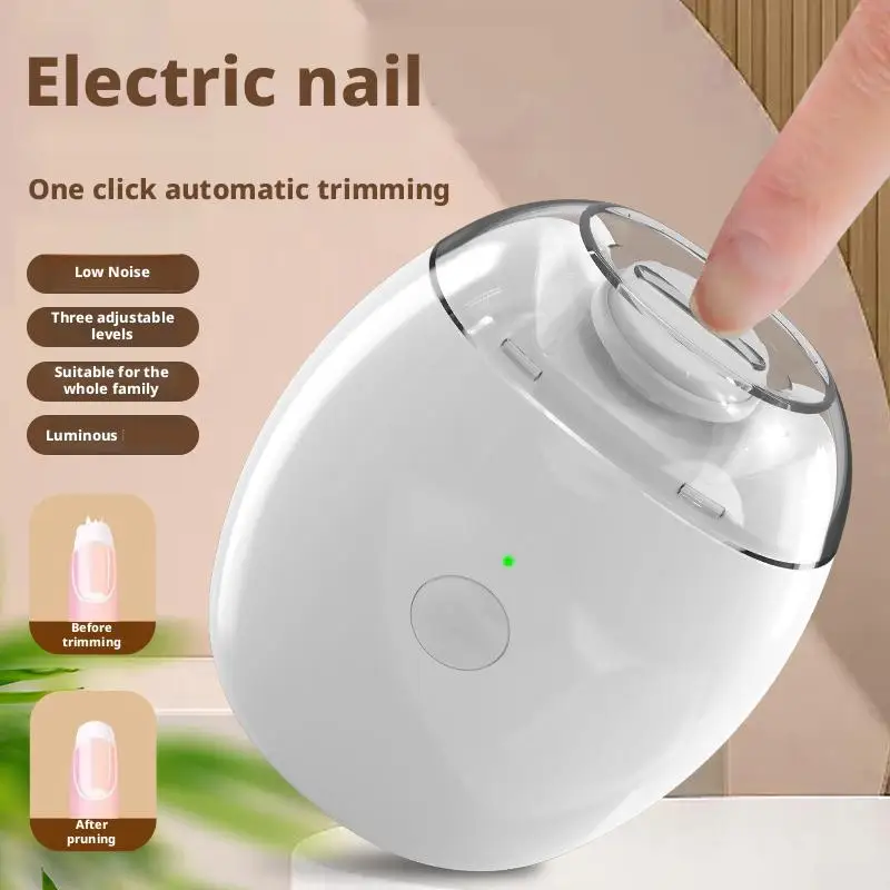 2 IN 1 Electric Nail Clipper Cutter with LED Light Automatic Nail Grinder Trimmer for Baby Adult Mini Manicure Tools Nail Care
2 IN 1 Electric Nail Clipper Cutter with LED Light Automatic Nail Grinder Trimmer for Baby Adult Mini Manicure Tools Nail Care