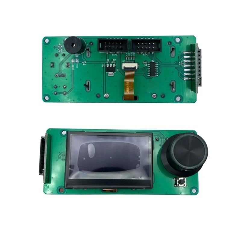 R53C Mini LCD Display Control Board Screen Front MINI12864 Insert Card