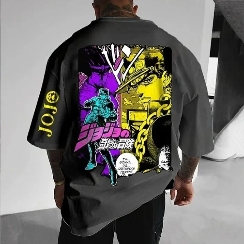 Удивительные приключения ДжоДжо 2025 — лицензированная футболка большого размера с графическим рисунком Y2K Джолин и Foo Fighters Art для Raves & Conventions
Удивительные приключения ДжоДжо 2025 — лицензированная футболка большого размера с графическим рисунком Y2K Джолин и Foo Fighters Art для Raves & Conventions