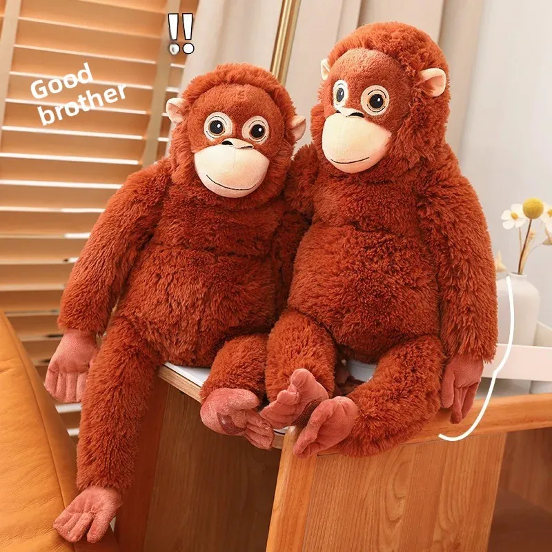 Hot Cartoon Gorilla Plush Toy Chimpanzees Monkey Soft Stuffed Doll Backpack Car Bag Room Decor Fans Gift
Hot Cartoon Gorilla Plush Toy Chimpanzees Monkey Soft Stuffed Doll Backpack Car Bag Room Decor Fans Gift