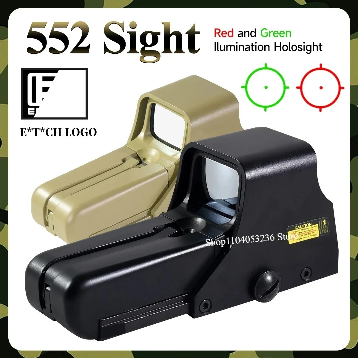 552 Holographic Red Green Dot Sight Tactical Optical Scope Hunting for 20mm Mount W/Marking
552 Holographic Red Green Dot Sight Tactical Optical Scope Hunting for 20mm Mount W/Marking