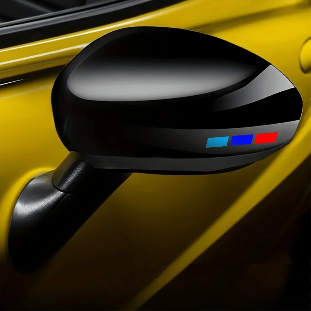 4SET M-Colored Racing Stripes Car Mirror Sticker Set, Waterproof Vinyl Decals
4SET M-Colored Racing Stripes Car Mirror Sticker Set, Waterproof Vinyl Decals