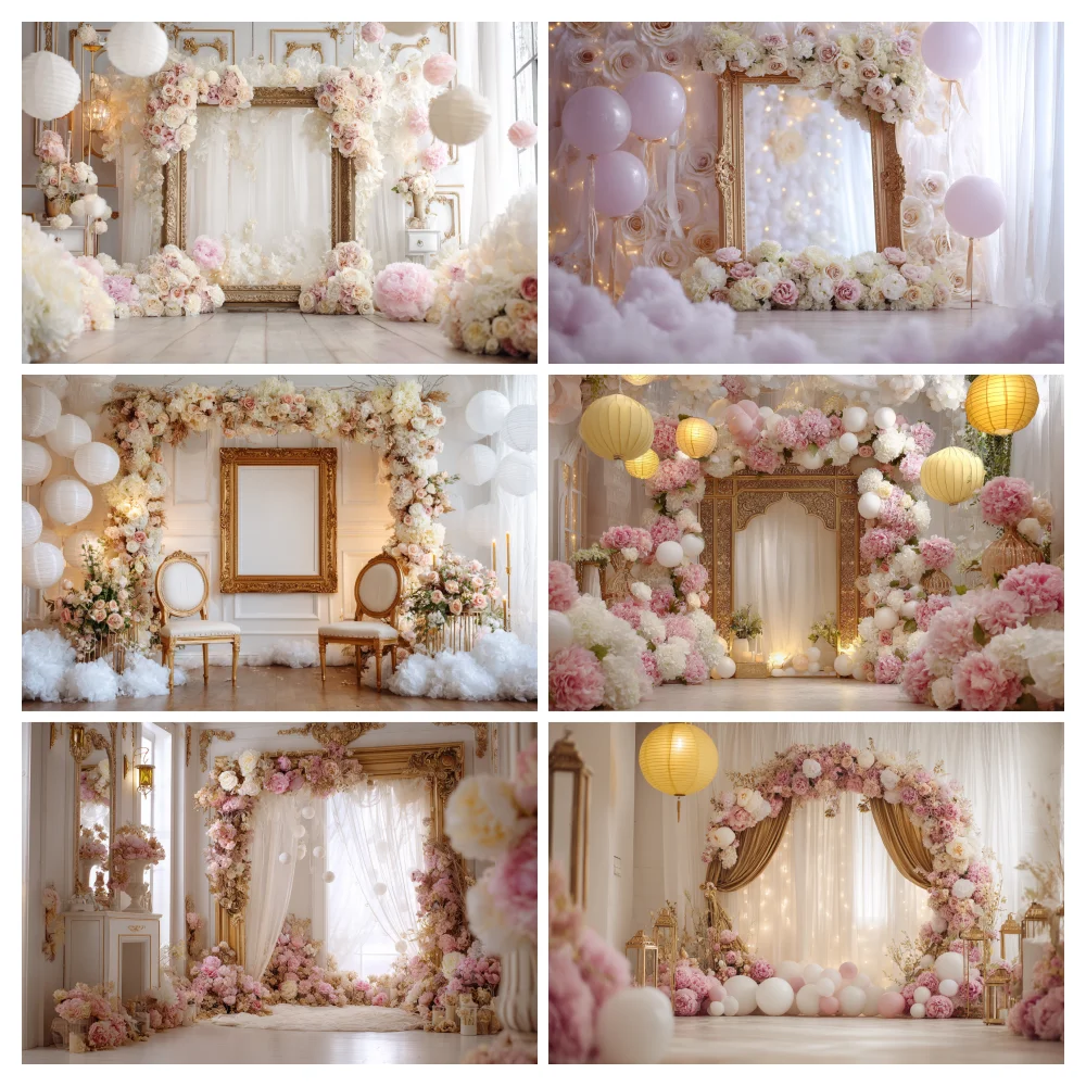 Birthday Party Girls Photography Backdrop Floral Arch Bow Balloons Baby Girl One Birthday Welcome Wall Photo Studio Background
Birthday Party Girls Photography Backdrop Floral Arch Bow Balloons Baby Girl One Birthday Welcome Wall Photo Studio Background