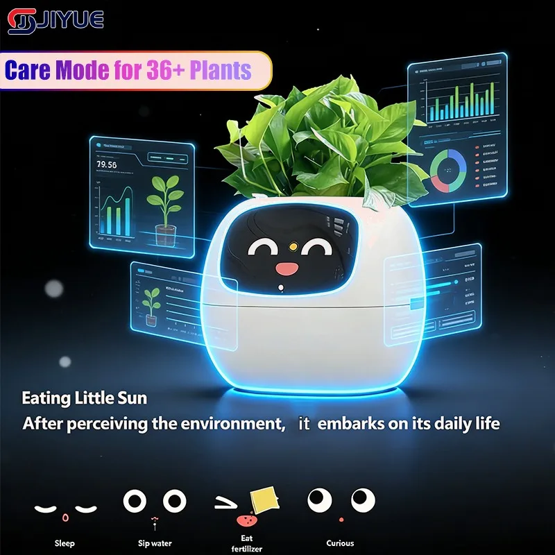 Smart Plant with 49 Expressions 7 Sensors AI Chip Easy Fun Plant Care
Smart Plant with 49 Expressions 7 Sensors AI Chip Easy Fun Plant Care