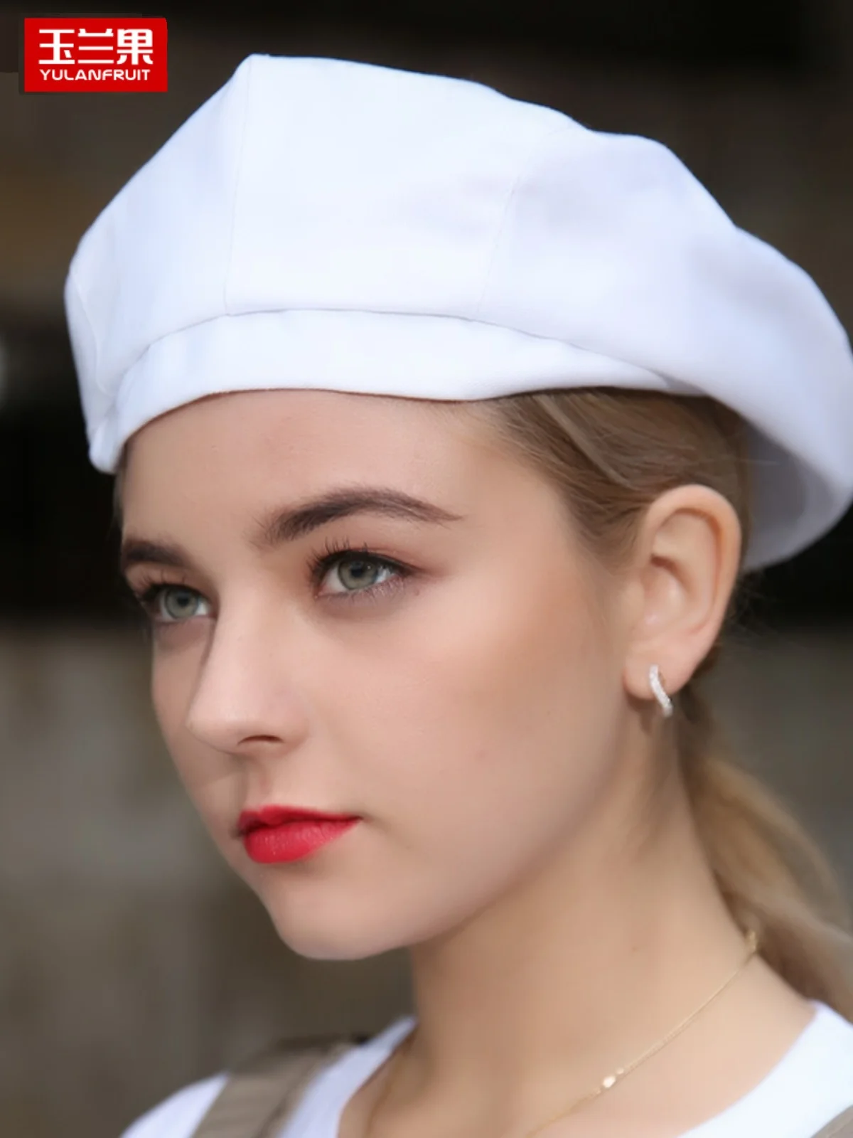 Waiter work hat canvas chef hat forward entry hat beret hotel milk tea shop restaurant hot pot foyer
Waiter work hat canvas chef hat forward entry hat beret hotel milk tea shop restaurant hot pot foyer