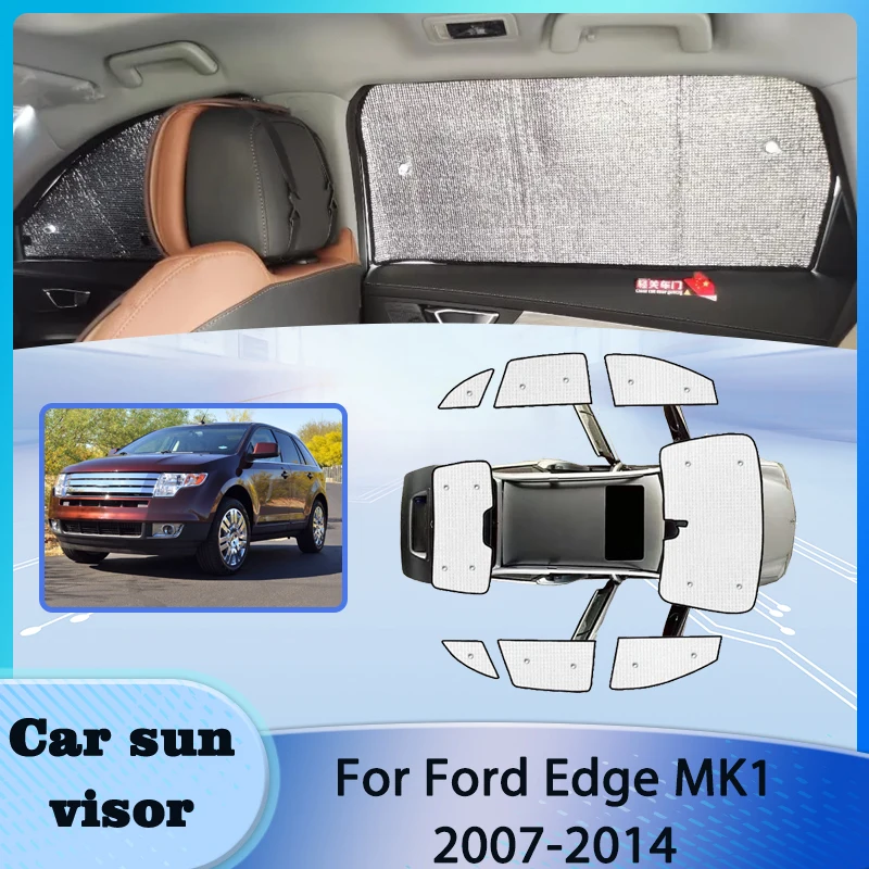 Автомобильный солнцезащитный козырек для Ford Edge U387 MK1 2007-2014: Защитные накладки на окна от УФ-излучения, аксессуары для защиты от солнца
Автомобильный солнцезащитный козырек для Ford Edge U387 MK1 2007-2014: Защитные накладки на окна от УФ-излучения, аксессуары для защиты от солнца