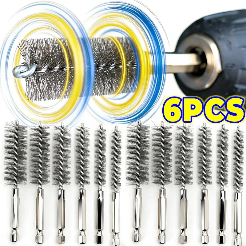 8-19mm Drilling Brushes Stainless Steel Cleaning Brushes Wear-resistant Rust Resistant Pipeline Cleaning Auto Repair Supplies
8-19mm Drilling Brushes Stainless Steel Cleaning Brushes Wear-resistant Rust Resistant Pipeline Cleaning Auto Repair Supplies