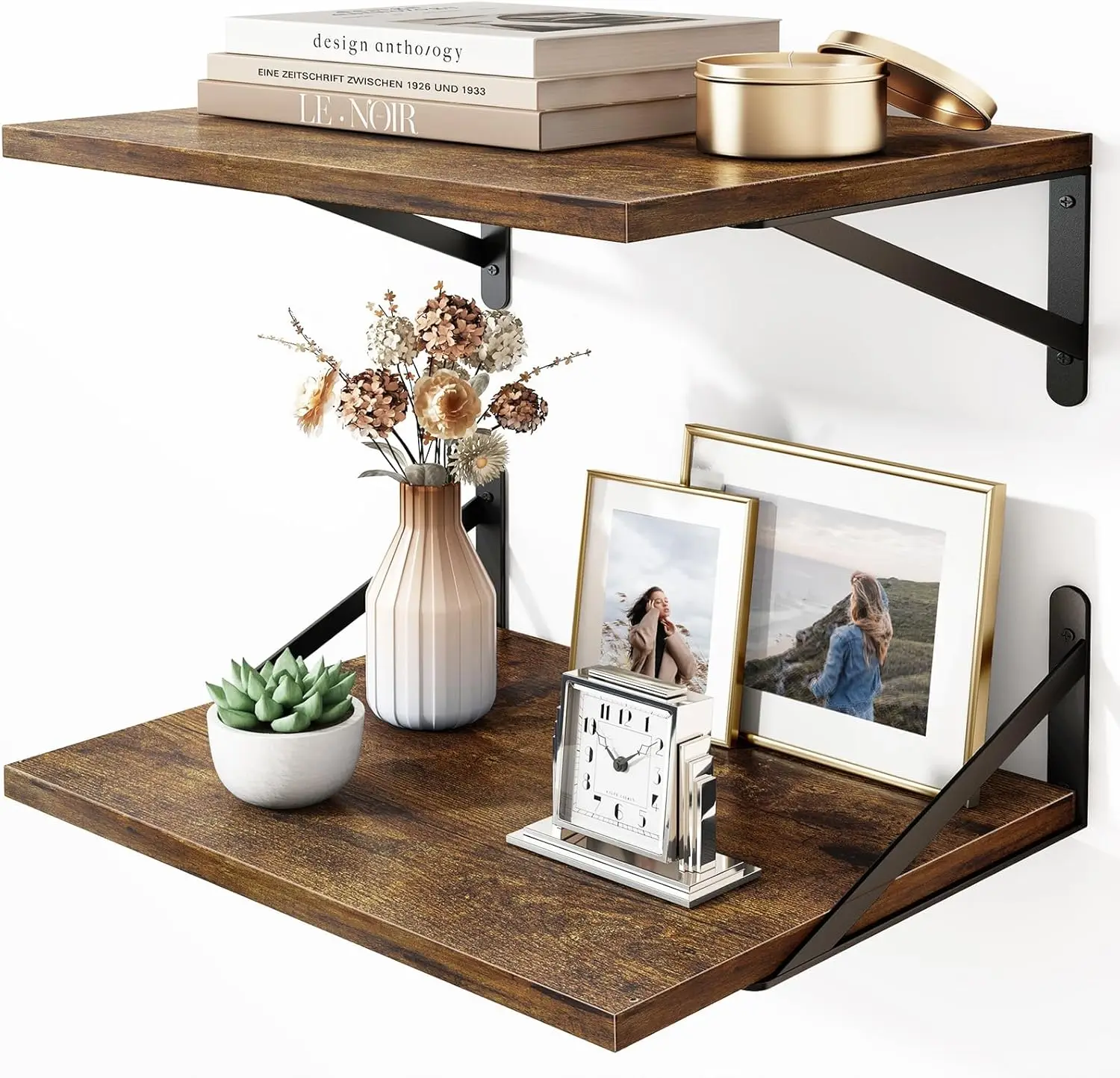Deep Floating Shelves for Wall, 15.7in X 11.8in X 0.6in Wide Brown Shelves for Bedroom, Large Wall Shelf for Living Roo
Deep Floating Shelves for Wall, 15.7in X 11.8in X 0.6in Wide Brown Shelves for Bedroom, Large Wall Shelf for Living Roo
