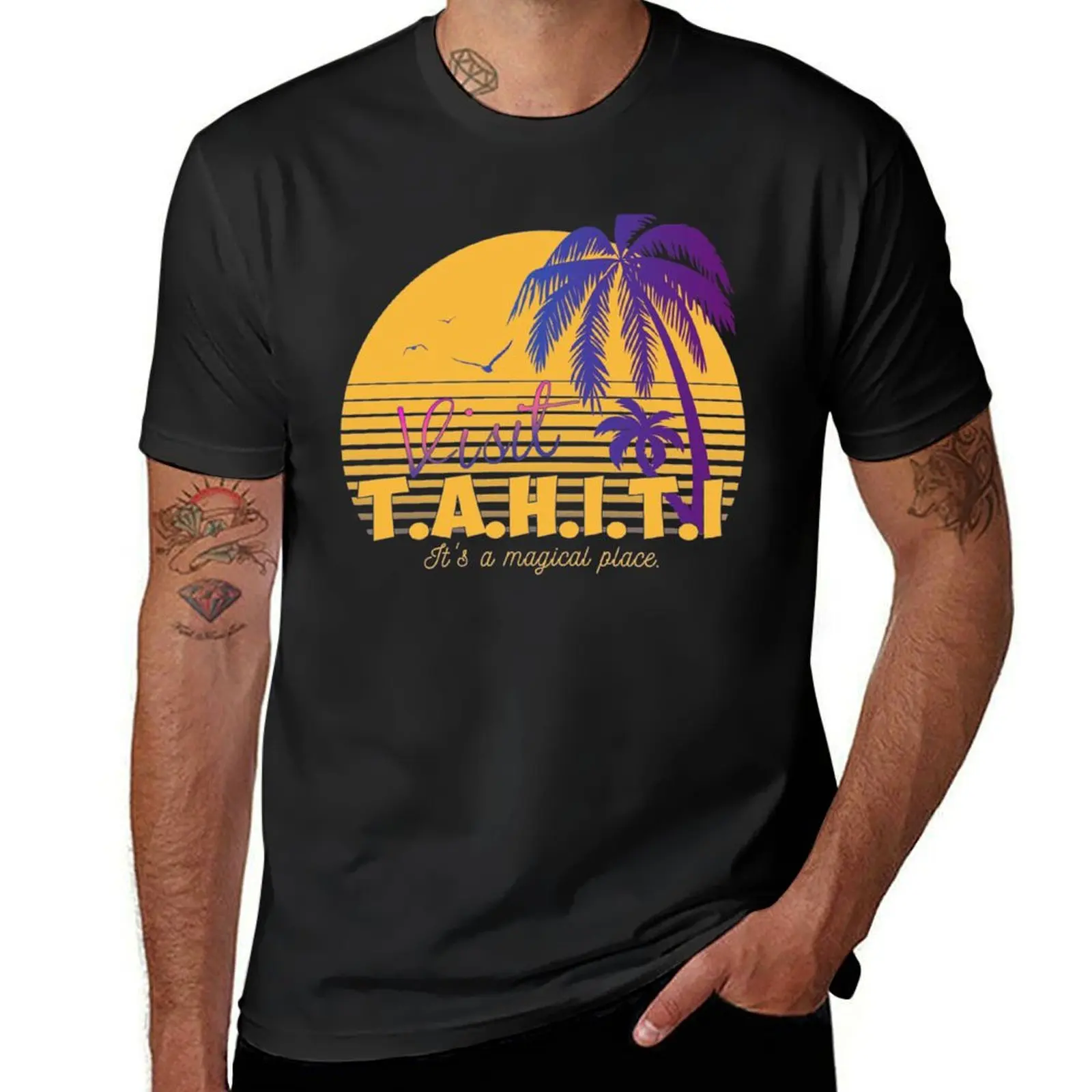Magical Tahiti AOS Sheild T-Shirt plus size tops sweat summer clothes korean fashion big and tall t shirts for men
Magical Tahiti AOS Sheild T-Shirt plus size tops sweat summer clothes korean fashion big and tall t shirts for men