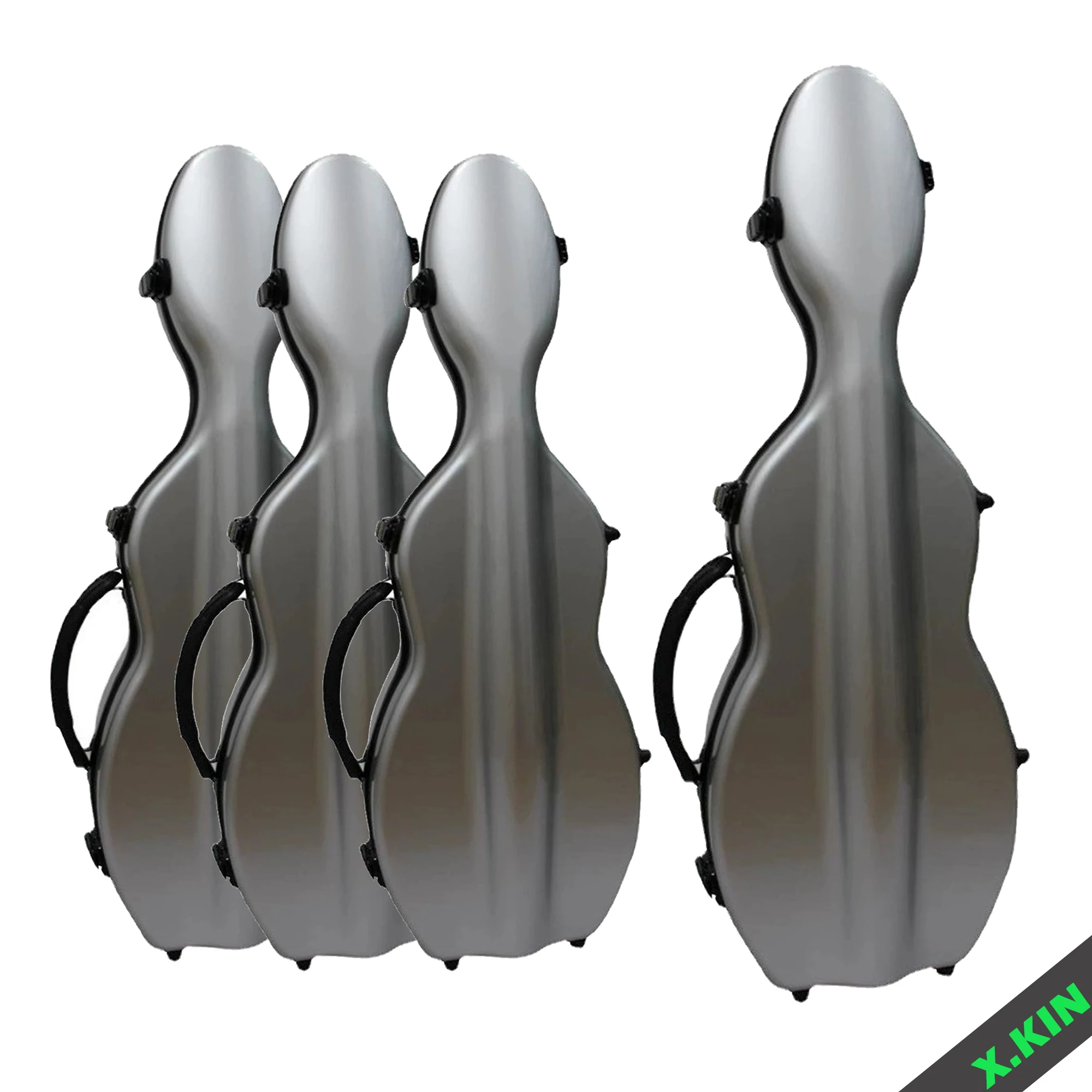 Fiberglass Violin Case Suitable for 4/4 Violin Silver Model Easy to Carry Waterproof
Fiberglass Violin Case Suitable for 4/4 Violin Silver Model Easy to Carry Waterproof