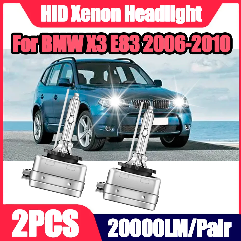 2 шт. 35 Вт автомобильные фары 20000 лм, мощные ксеноновые лампы D1S HID, 12В 24В, 6000К, супербелые, для BMW X3 E83 2006-2010
2 шт. 35 Вт автомобильные фары 20000 лм, мощные ксеноновые лампы D1S HID, 12В 24В, 6000К, супербелые, для BMW X3 E83 2006-2010