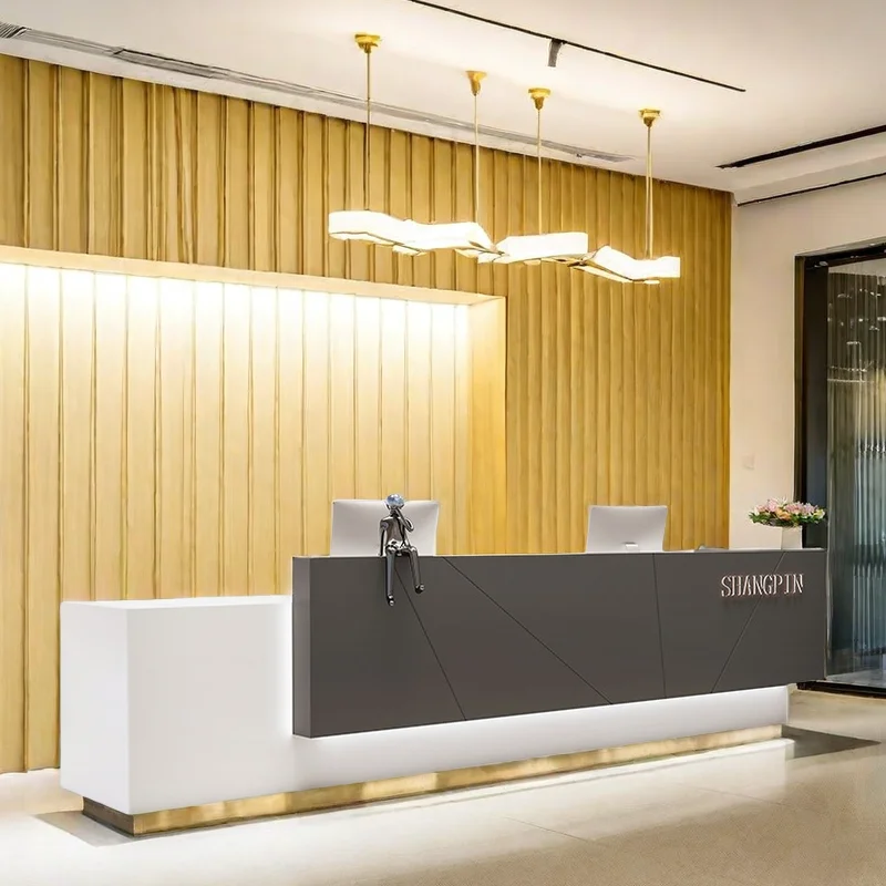 Hairdressing Counter Professional Office Furniture Luxury Salon Reception Desk Lectern Simple Customer Recepcion Mostrador Front
Hairdressing Counter Professional Office Furniture Luxury Salon Reception Desk Lectern Simple Customer Recepcion Mostrador Front