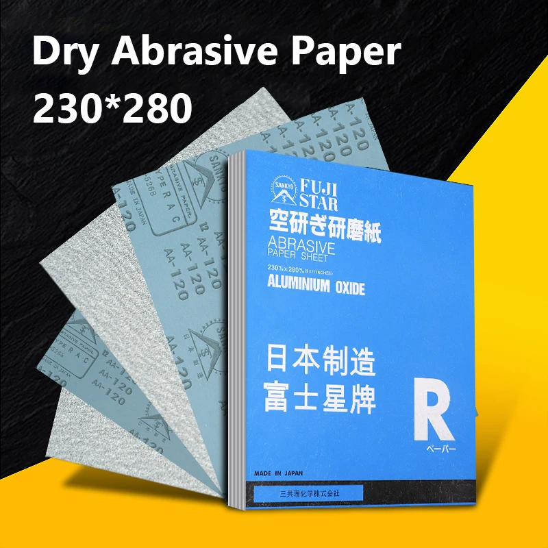 Dry Polishing Sanding 120 Grit~600 Grit,White Sand Woodworking Sandpaper for Metal Wood Auto Polishing Sander Paper 230mmx280mm
Dry Polishing Sanding 120 Grit~600 Grit,White Sand Woodworking Sandpaper for Metal Wood Auto Polishing Sander Paper 230mmx280mm