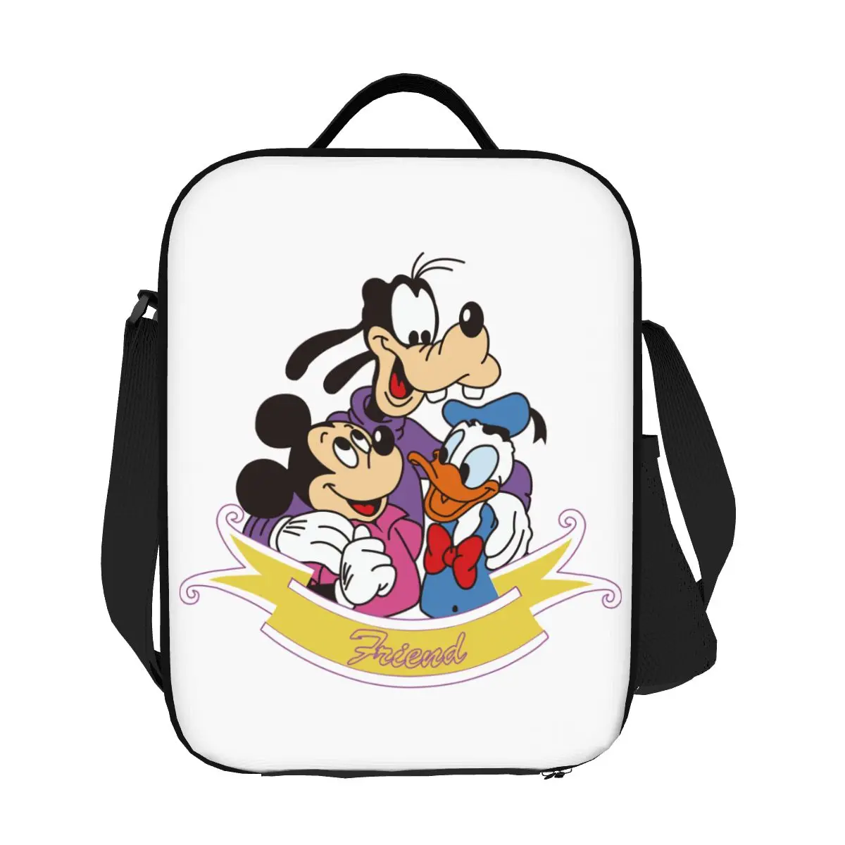 Custom Minnie Mickey Mouse Cartoon Animation Donald Duck Insulated Lunch Bags for Women Resuable Cooler Thermal Food Lunch Box
Custom Minnie Mickey Mouse Cartoon Animation Donald Duck Insulated Lunch Bags for Women Resuable Cooler Thermal Food Lunch Box