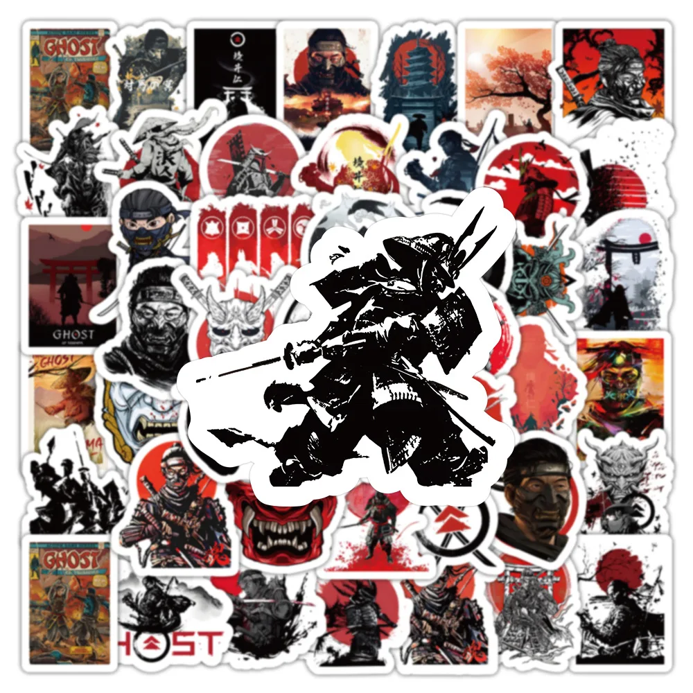 10/30/50PCS Ghost of Tsushima Stickers Cool Game Sticker Cartoon Decals Laptop Phone Guitar Car Bike Skateboard Waterproof Toy
10/30/50PCS Ghost of Tsushima Stickers Cool Game Sticker Cartoon Decals Laptop Phone Guitar Car Bike Skateboard Waterproof Toy