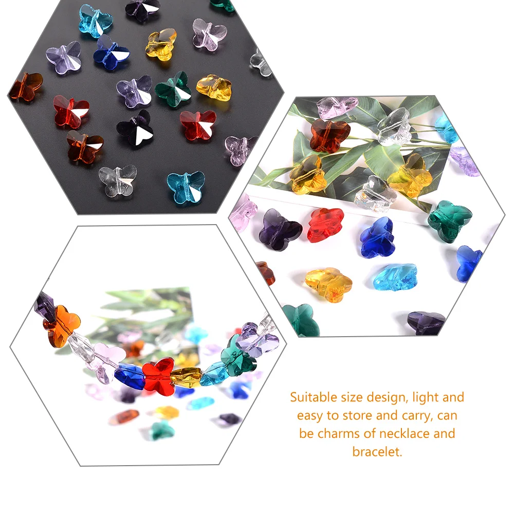 100 Pcs Butterfly Pendant Accessories Crafts Charms Christmas for Jewelry Ornaments Hanging Bead Decorations
100 Pcs Butterfly Pendant Accessories Crafts Charms Christmas for Jewelry Ornaments Hanging Bead Decorations
