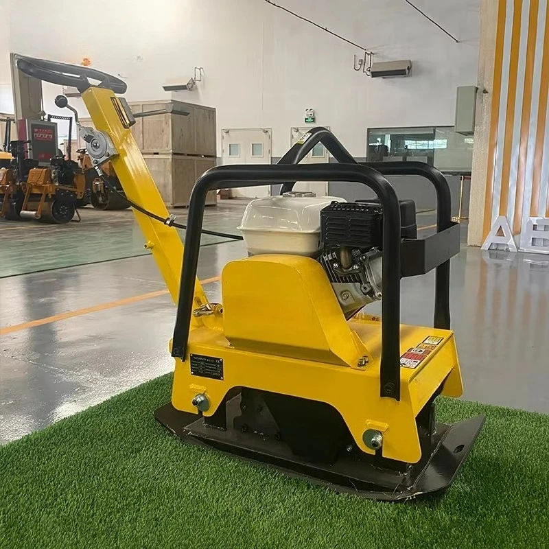 Flat Rammer Asphalt Concrete Pavement Leveling Hand-held Two-way Vibration Floor Compactor
Flat Rammer Asphalt Concrete Pavement Leveling Hand-held Two-way Vibration Floor Compactor