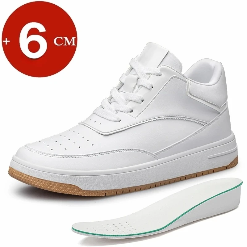 Men Genuine Leather Height Increase Sneakers Elevator Shoes Thick Platform Casual Athletic Leisure Comfortable Fashion Sports
Men Genuine Leather Height Increase Sneakers Elevator Shoes Thick Platform Casual Athletic Leisure Comfortable Fashion Sports