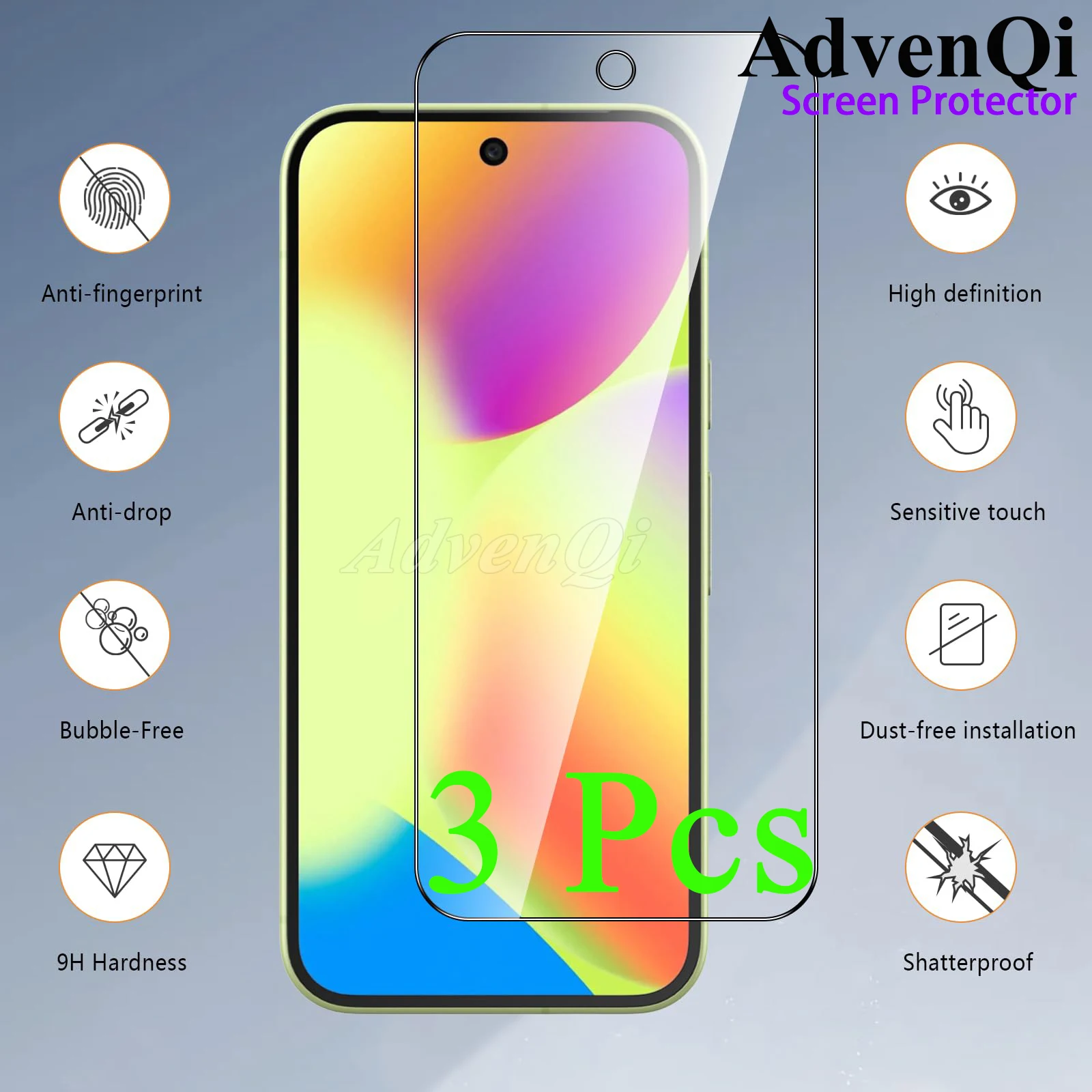 3pcs For Google Pixel 10 Pro Screen Protector Tempered Glass Crystal HD Mica 9H Protective Anti Scratch
3pcs For Google Pixel 10 Pro Screen Protector Tempered Glass Crystal HD Mica 9H Protective Anti Scratch