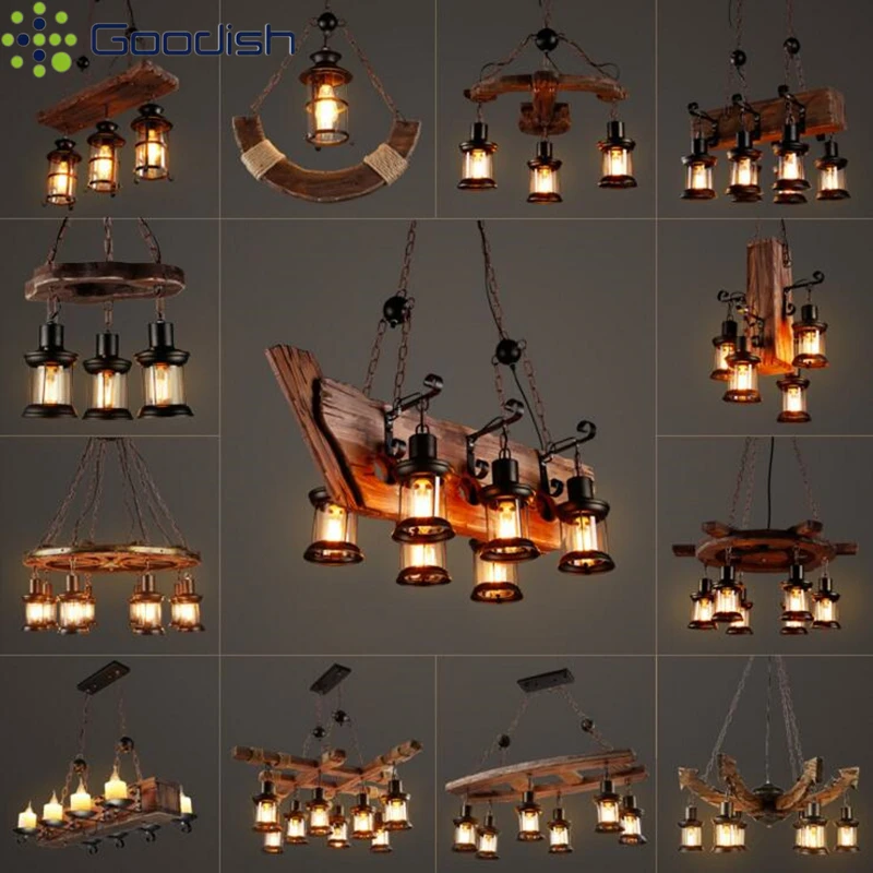 Vintage Wood LED Mid-Century pendant Lights Industrial Chandelier Lamps for Kitchen Living Dining Bar Home Decoration Chandelier
Vintage Wood LED Mid-Century pendant Lights Industrial Chandelier Lamps for Kitchen Living Dining Bar Home Decoration Chandelier