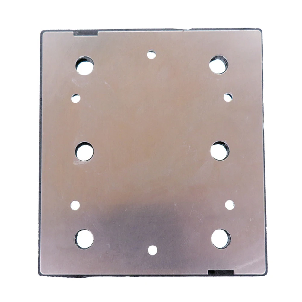 Long Service Life Fit To The Machine Perfectly. Sanding Pad 100*110mm Aluminum Plate High Quality Thickness: 5mm
Long Service Life Fit To The Machine Perfectly. Sanding Pad 100*110mm Aluminum Plate High Quality Thickness: 5mm