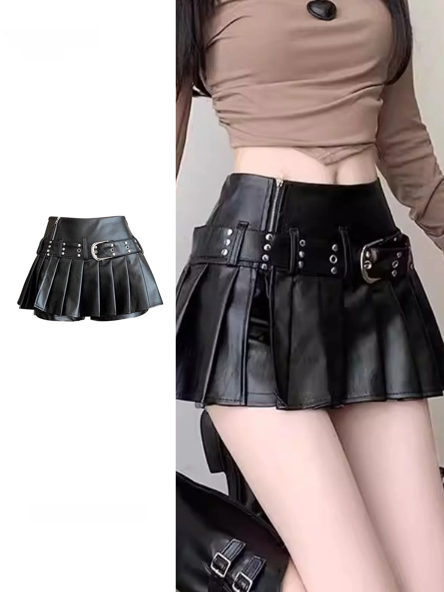 plus Size PU Leather Skirt High Waist Design Spring Autumn Outerwear Boot Pants Spicy Girl Commute Anti-Static Inner
plus Size PU Leather Skirt High Waist Design Spring Autumn Outerwear Boot Pants Spicy Girl Commute Anti-Static Inner