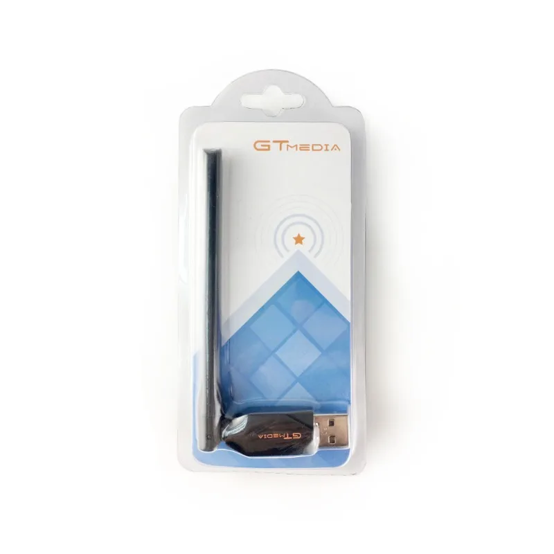 GTmedia Ethernet Dongle RT7601 2.4GHz WiFi Adapter Free Driver with Antenna USB Card Hd Satellite TV Receive For Desktop Laptop
GTmedia Ethernet Dongle RT7601 2.4GHz WiFi Adapter Free Driver with Antenna USB Card Hd Satellite TV Receive For Desktop Laptop