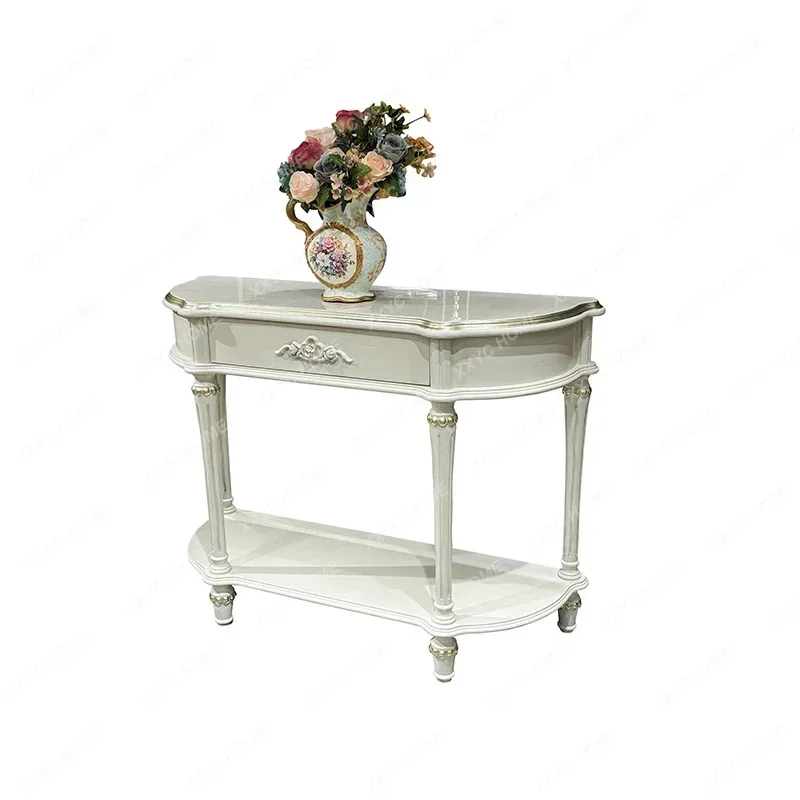 AA solid wood entrance table, court luxury carved decoration table, living room sofa back storage table
AA solid wood entrance table, court luxury carved decoration table, living room sofa back storage table