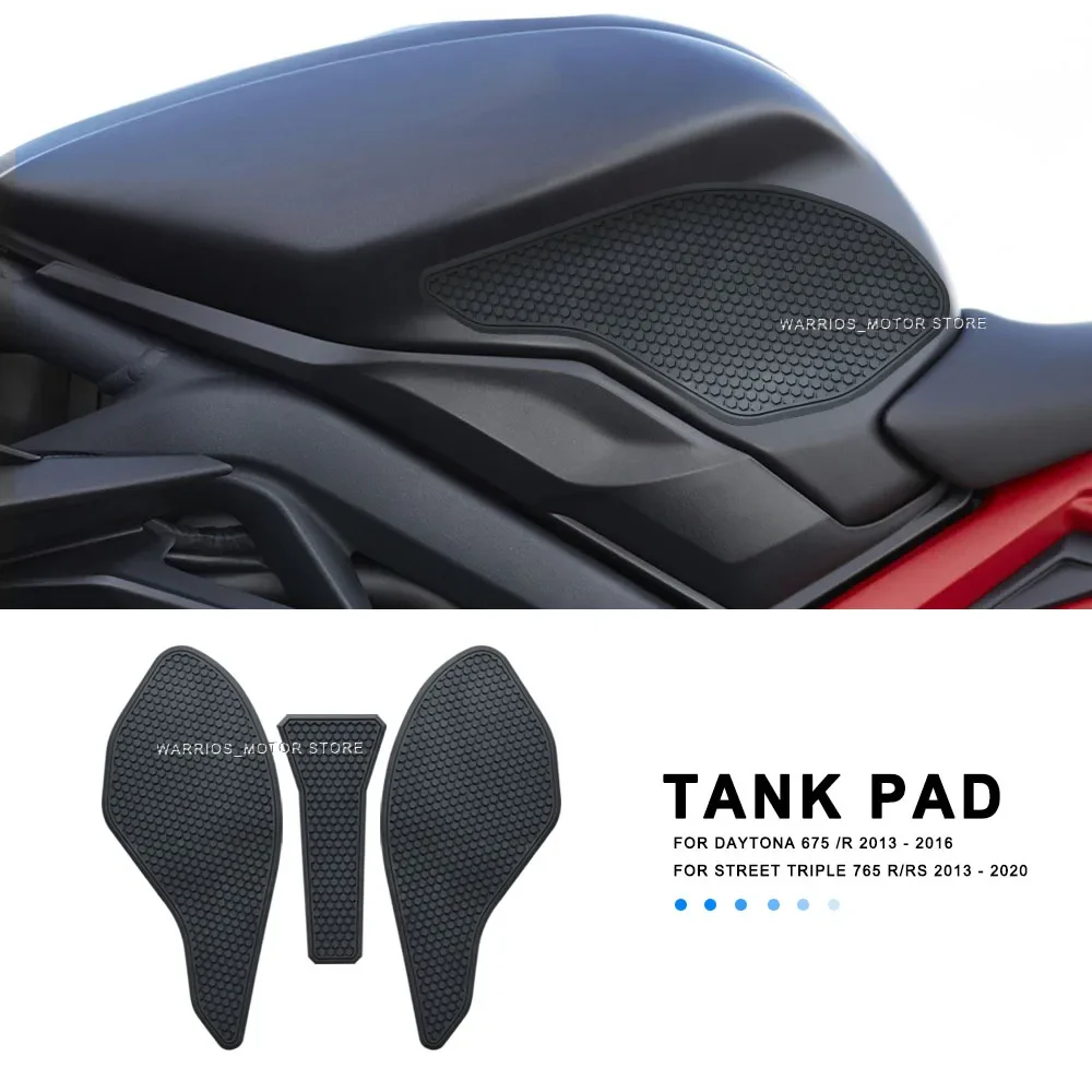 Motorcycle Waterproof Non-slip Fuel Tank Pad Stickers Rubber Stickers For DAYTONA 675 /R For STREET TRIPLE 765 R/RS
Motorcycle Waterproof Non-slip Fuel Tank Pad Stickers Rubber Stickers For DAYTONA 675 /R For STREET TRIPLE 765 R/RS