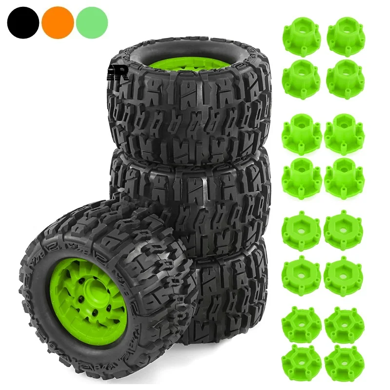 4 шт. 125 мм 1/10 Monster Stunt Truck шина 12 мм и 14 мм шестигранная для TRAXXAS MAXX ARRMA Granite KRATON Outcast Tamiya Losi Redcat
4 шт. 125 мм 1/10 Monster Stunt Truck шина 12 мм и 14 мм шестигранная для TRAXXAS MAXX ARRMA Granite KRATON Outcast Tamiya Losi Redcat