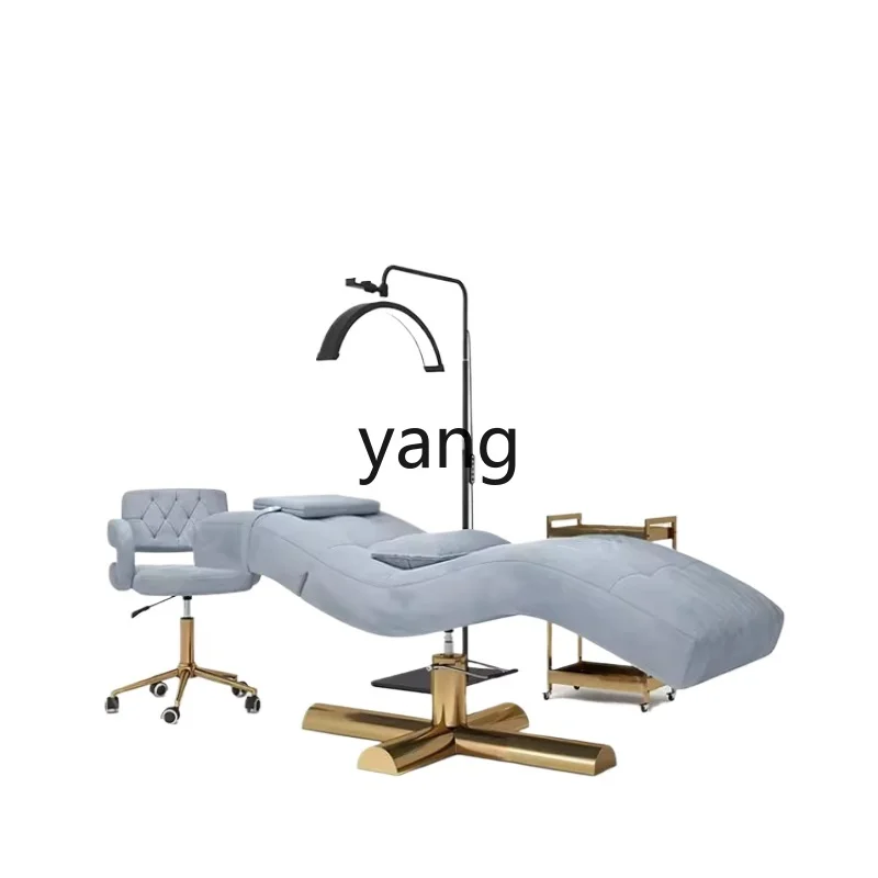 L'm'ms-Shaped Eyelash Bed Tattoo Couch Facial Bed Height Head Adjustable
L'm'ms-Shaped Eyelash Bed Tattoo Couch Facial Bed Height Head Adjustable