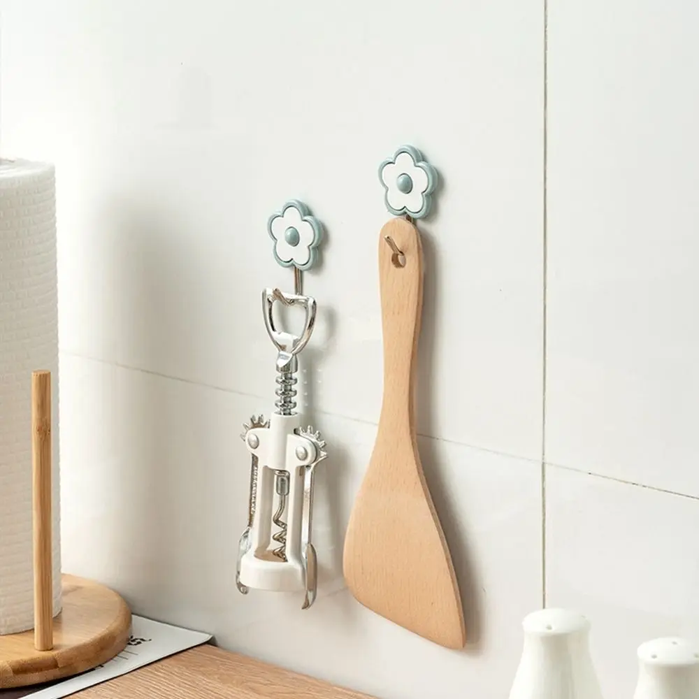 3Pcs Plastic Cute Flower Utility Hooks Wall-Mounted Self Adhesive Key Holder Hanging Waterproof Kitchen Strong Hook Dorm
3Pcs Plastic Cute Flower Utility Hooks Wall-Mounted Self Adhesive Key Holder Hanging Waterproof Kitchen Strong Hook Dorm