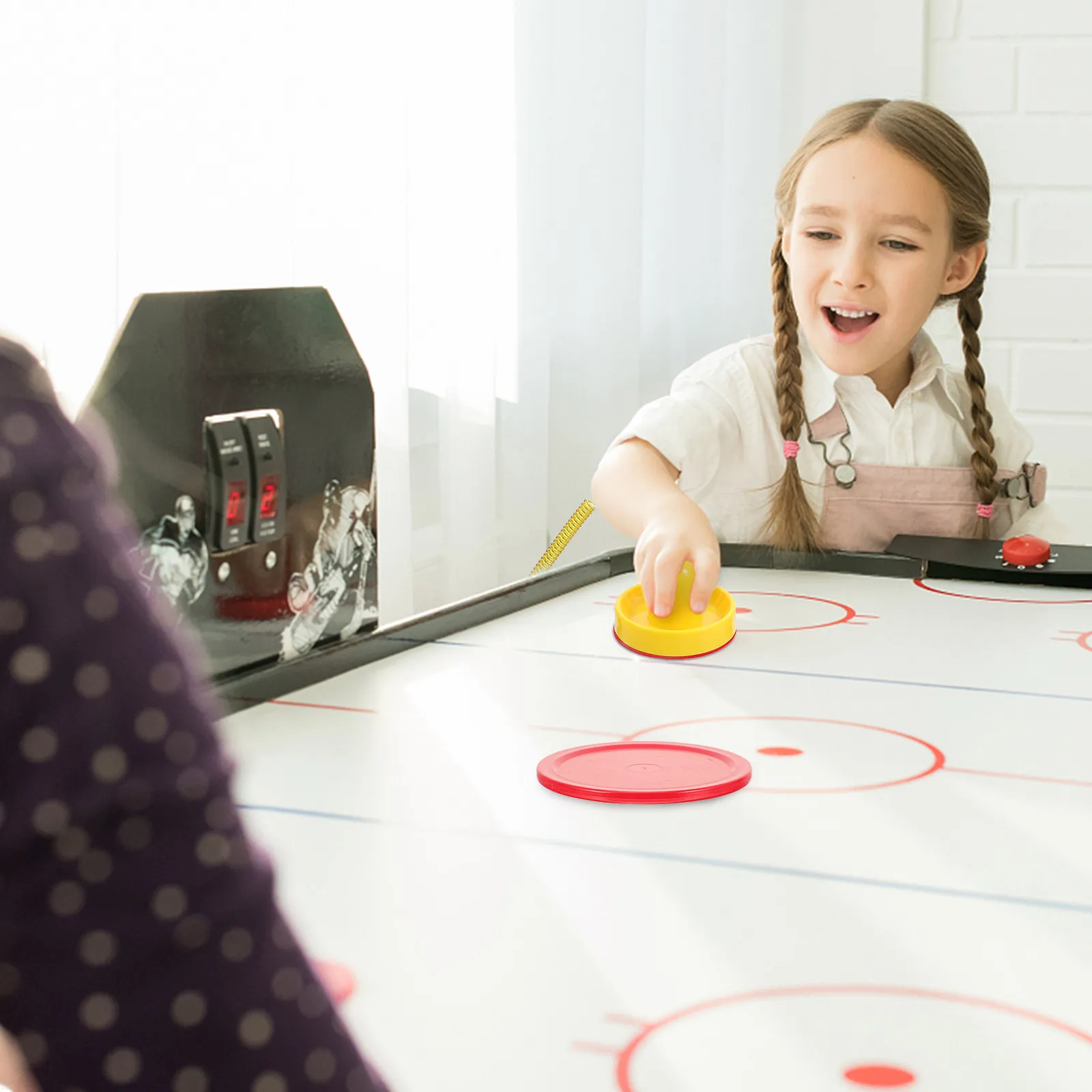 Table Hockey Push Rod Replacement Set for Air Hockey Tables Fast Reflex Gameplay Smooth Surface Slide Universal Handle for Home
Table Hockey Push Rod Replacement Set for Air Hockey Tables Fast Reflex Gameplay Smooth Surface Slide Universal Handle for Home