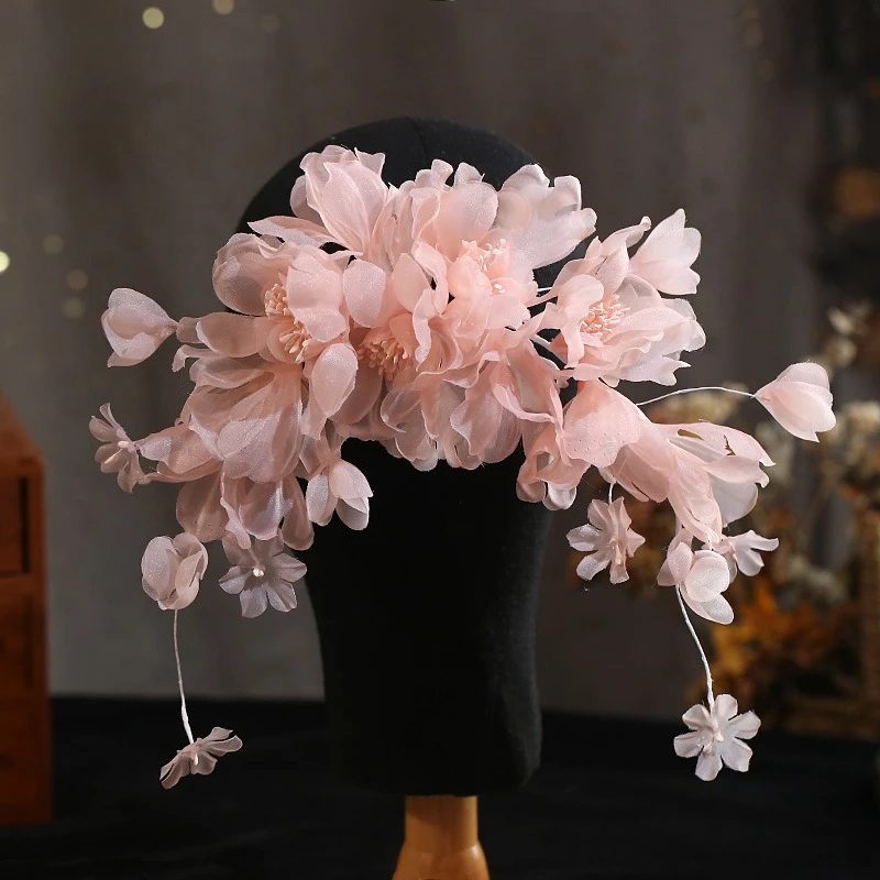 Mori Oil Painting Style Nude Flower Bridal Head Flower Headgear Wedding hair Accessories
Mori Oil Painting Style Nude Flower Bridal Head Flower Headgear Wedding hair Accessories
