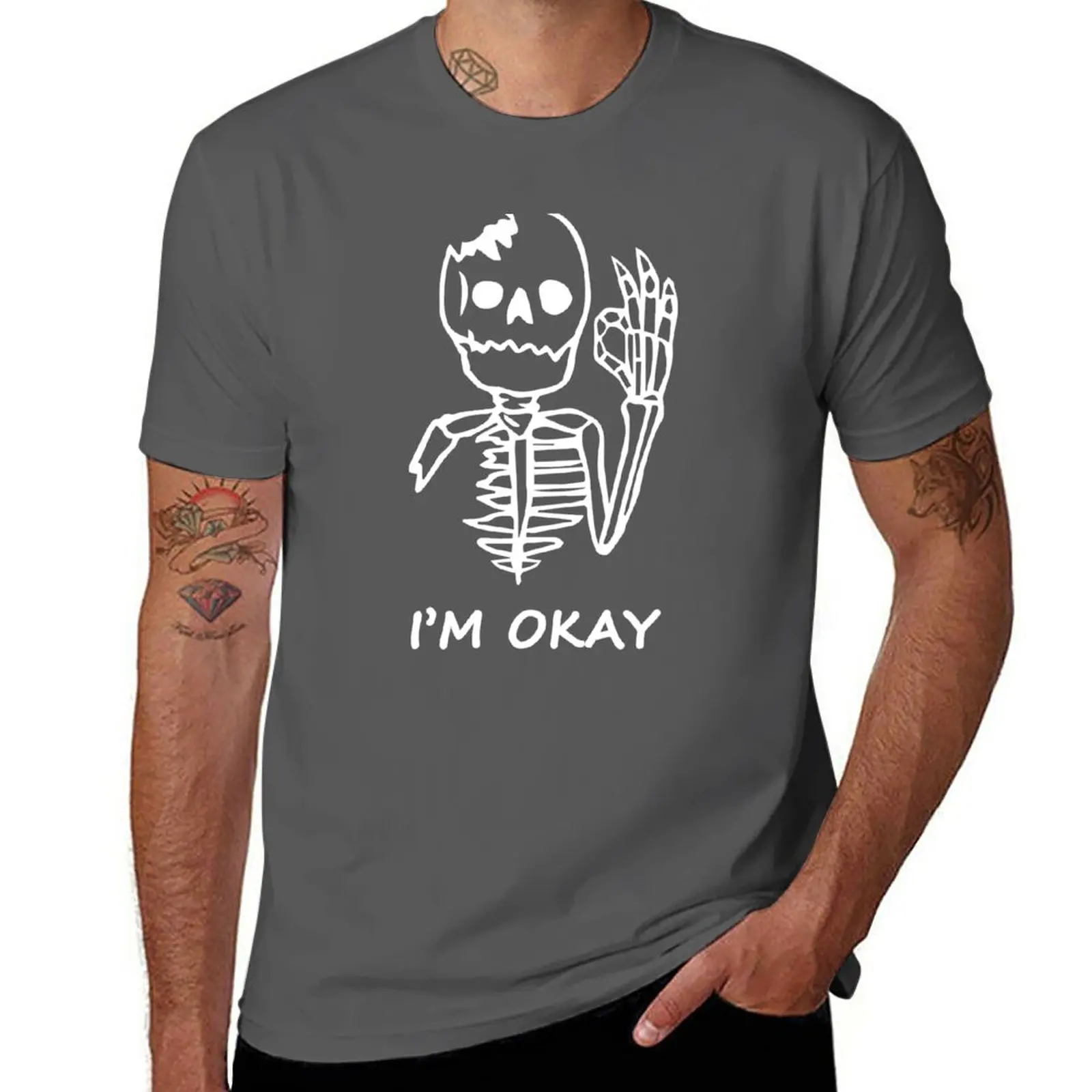 New I'm okay T-Shirt custom t shirt quick-drying t-shirt summer clothes Men's t-shirt
New I'm okay T-Shirt custom t shirt quick-drying t-shirt summer clothes Men's t-shirt