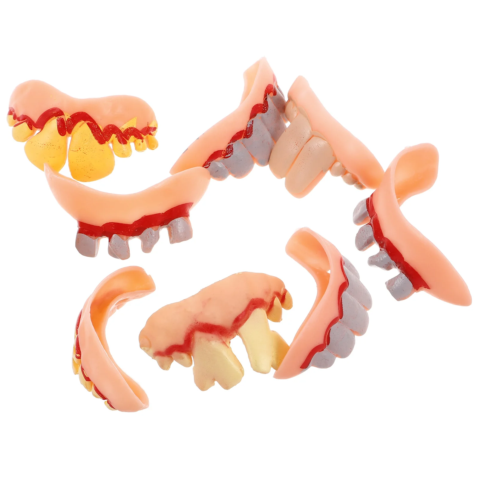 8pcs False Teeth Halloween Ugly Dentures for Cosplay Eco Friendly Material Party Favors Funny Teeth Model Vampire
8pcs False Teeth Halloween Ugly Dentures for Cosplay Eco Friendly Material Party Favors Funny Teeth Model Vampire