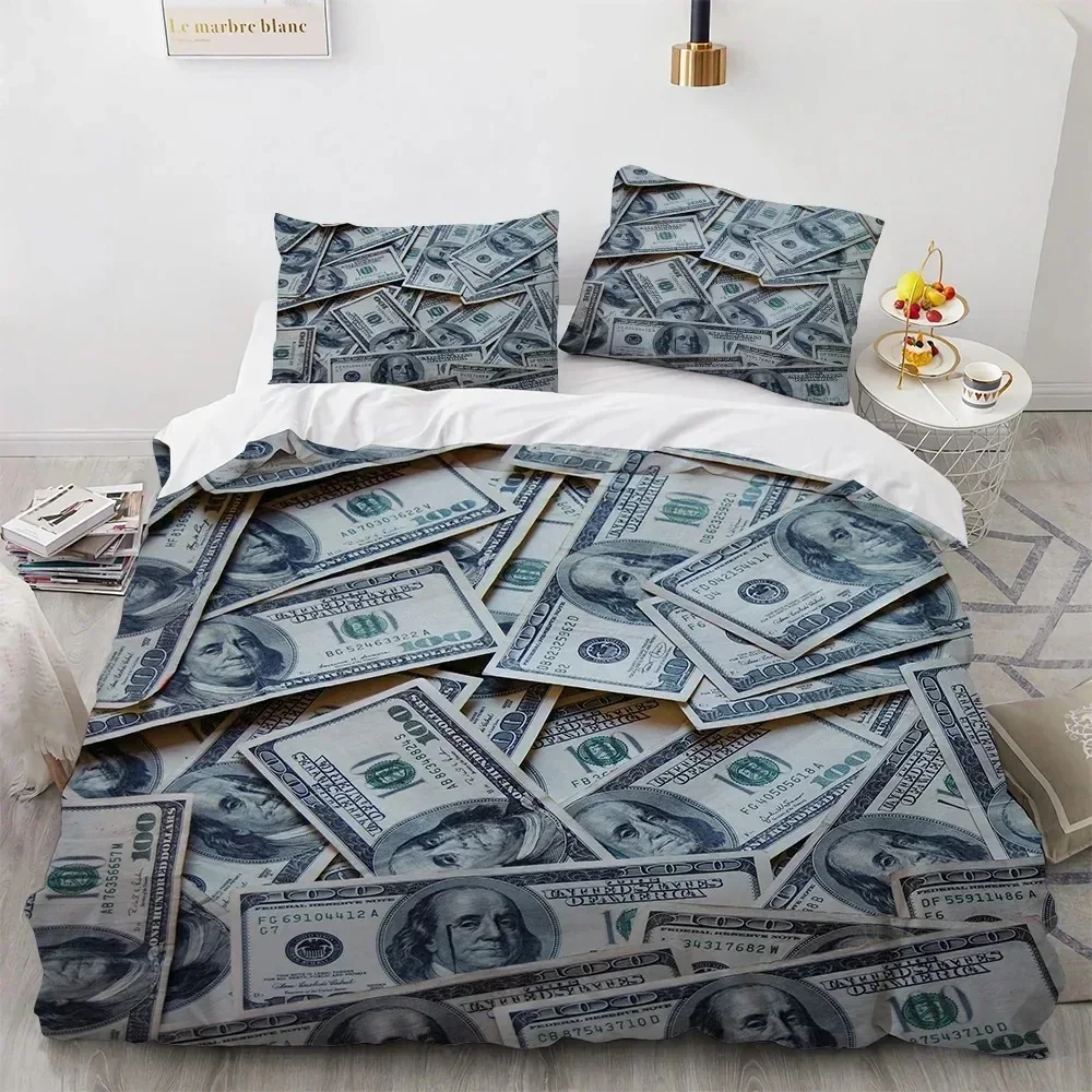 Money Duvet Cover Set Golden Coins Bedding Set Soft Comfortable Double Queen King Size Comforter Polyester Quilt Cover
Money Duvet Cover Set Golden Coins Bedding Set Soft Comfortable Double Queen King Size Comforter Polyester Quilt Cover