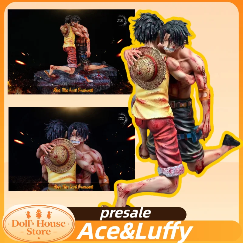 New One Piece Pre-sale Ace Luffy's Final Farewell, Fast Studio Top War One Piece Anime Peripheral Model Ornament GK Figurine
New One Piece Pre-sale Ace Luffy's Final Farewell, Fast Studio Top War One Piece Anime Peripheral Model Ornament GK Figurine