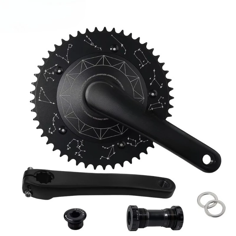 AZ20-AS800 Alloy 49t 50t Bicycle Parts Fixie Tracking Single Speed Bike Crank 165mm 170mm Bicycle Parts Fixed Gear Crankset
AZ20-AS800 Alloy 49t 50t Bicycle Parts Fixie Tracking Single Speed Bike Crank 165mm 170mm Bicycle Parts Fixed Gear Crankset
