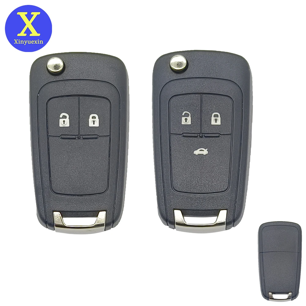 Xinyuexin Flip Remote Key Shell for VAUXHALL Opel Astra J Insignia Cascada 2 3 Button Car Keys Uncut HU100 Keychain Accessories
Xinyuexin Flip Remote Key Shell for VAUXHALL Opel Astra J Insignia Cascada 2 3 Button Car Keys Uncut HU100 Keychain Accessories