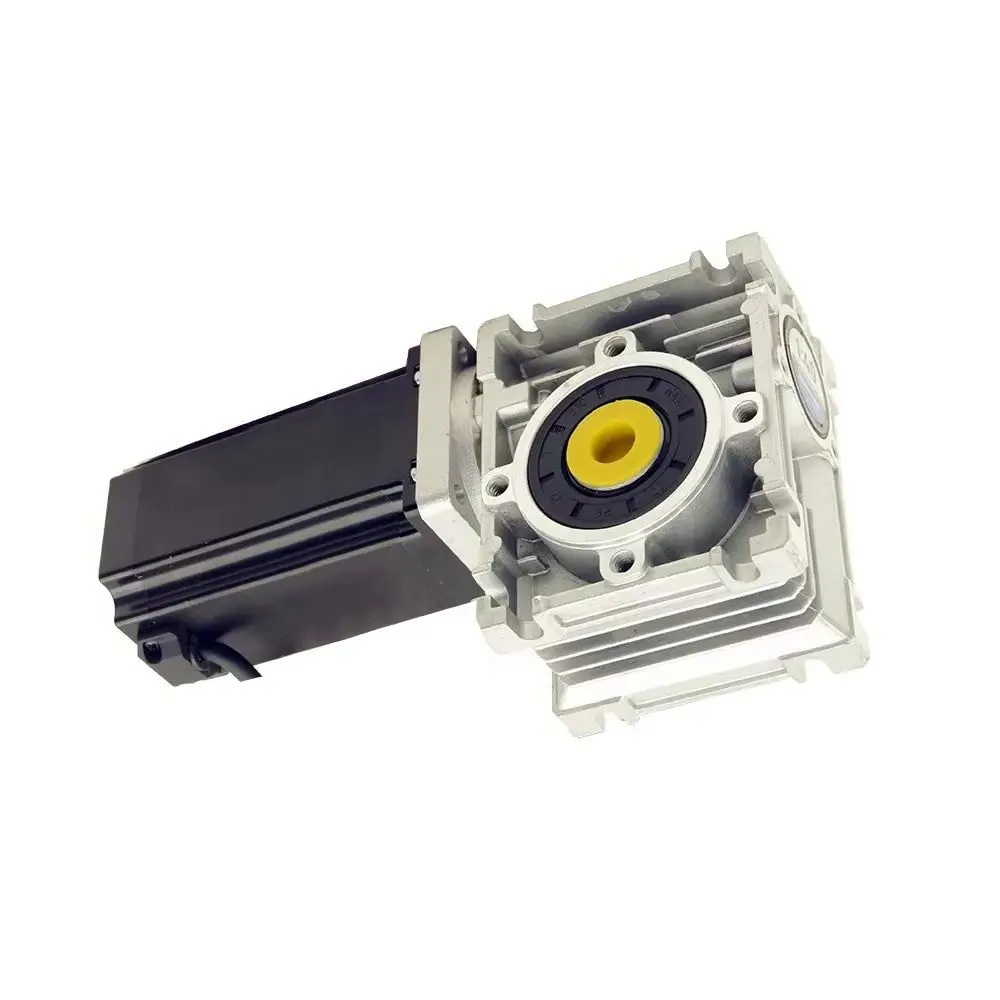 3.5Nm Nema23 stepper motor with worm gearbox 5:1/7.5:1/10:1/15:1/20:1/25:1/30:1/40:1/50:1/60:1/80:1 Reducer
3.5Nm Nema23 stepper motor with worm gearbox 5:1/7.5:1/10:1/15:1/20:1/25:1/30:1/40:1/50:1/60:1/80:1 Reducer