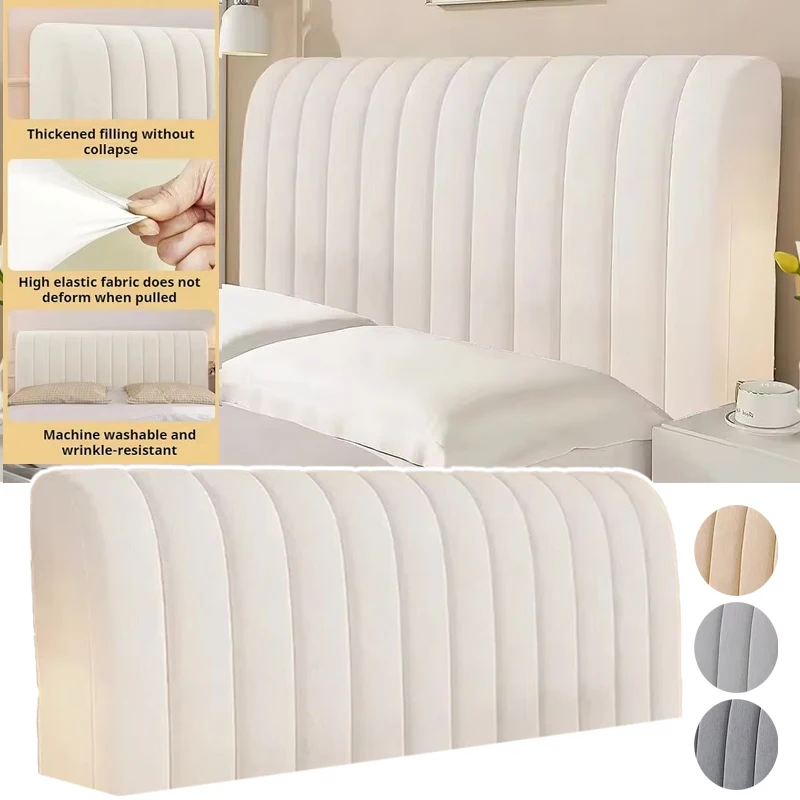 1Piece All-inclusive Luxury Velvet Headboard Cover Thick Soft Elastic Bed Head Cover Solid Color Bedside Bed Back Dust Protector
1Piece All-inclusive Luxury Velvet Headboard Cover Thick Soft Elastic Bed Head Cover Solid Color Bedside Bed Back Dust Protector