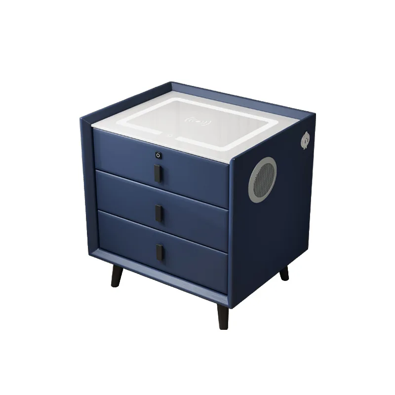 Wooden Smart Nightstands with Wireless Charging, Modern Multi-Function Storage Cabinet, Bedside Table with Fingerprints Lock
Wooden Smart Nightstands with Wireless Charging, Modern Multi-Function Storage Cabinet, Bedside Table with Fingerprints Lock