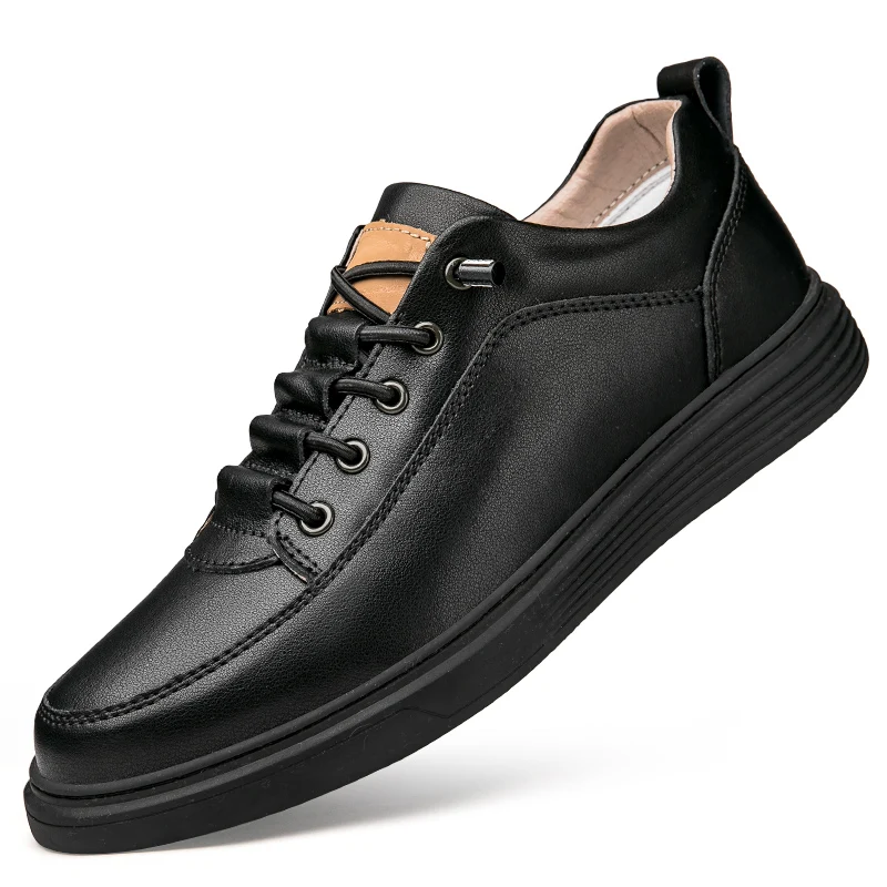 Men's Casual Shoes Spring Autumn Depressurized Breathable Lacefree Leather Shoes Super Soft and Wear-resistant Men's Board Shoes
Men's Casual Shoes Spring Autumn Depressurized Breathable Lacefree Leather Shoes Super Soft and Wear-resistant Men's Board Shoes