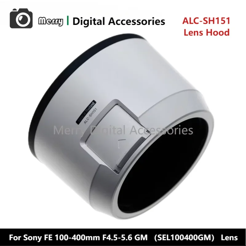 Новая оригинальная передняя бленда ALC-SH151 для Sony FE 100-400 мм F4.5-5.6 GM (SEL) 100400 GM) Линза
Новая оригинальная передняя бленда ALC-SH151 для Sony FE 100-400 мм F4.5-5.6 GM (SEL) 100400 GM) Линза