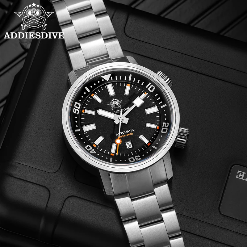 ADDIESDIVE New Men 's Dive Watch reloj hombre AD2541 BGW9 Luminous Sapphire Glass 200m Diver 8215 Automatic Mechanical Watch
ADDIESDIVE New Men 's Dive Watch reloj hombre AD2541 BGW9 Luminous Sapphire Glass 200m Diver 8215 Automatic Mechanical Watch
