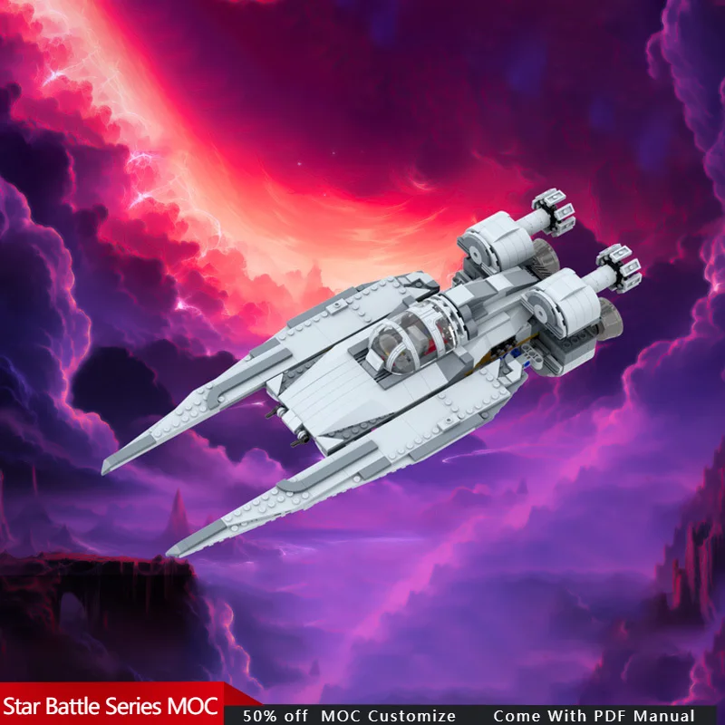 561 PCS Star Scuffle U Wing - 75292 alternative MOC Customize Modular Building Block Design Creative DIY Holiday Toy Gifts
561 PCS Star Scuffle U Wing - 75292 alternative MOC Customize Modular Building Block Design Creative DIY Holiday Toy Gifts