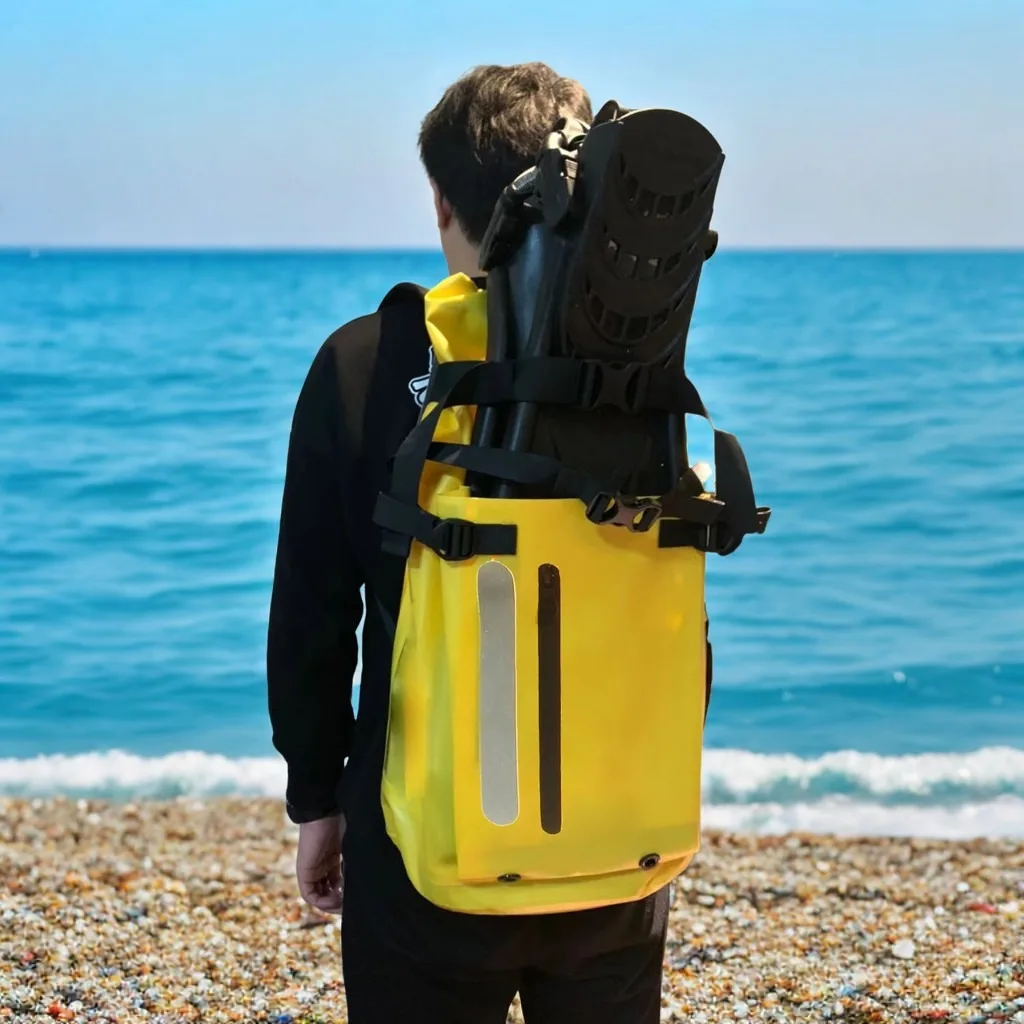 Waterproof Backpack Outdoor Swimming Travel Snorkeling Fishing Luya Bag Suxi Island Wading Multifunctional Flippers Waterproof
Waterproof Backpack Outdoor Swimming Travel Snorkeling Fishing Luya Bag Suxi Island Wading Multifunctional Flippers Waterproof