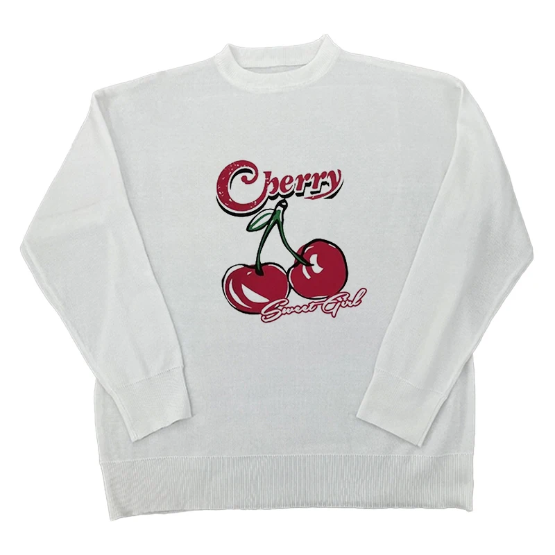 Y2K Retro Print Sweater Men Women New Fashion Vintage Classic Hip Hop Streetwear Clothing White Loose Long Sleeve Sweater
Y2K Retro Print Sweater Men Women New Fashion Vintage Classic Hip Hop Streetwear Clothing White Loose Long Sleeve Sweater