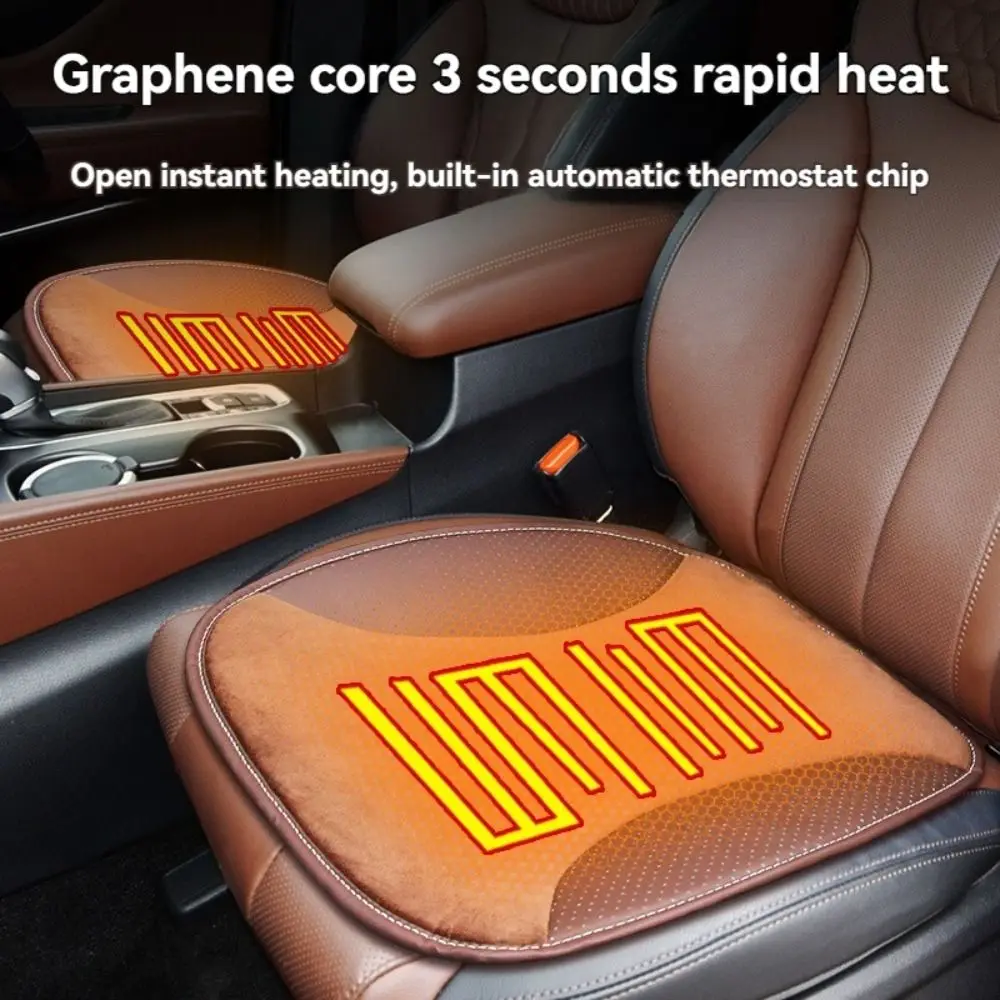 Warm Car Seat Heating Cushion 3-level Rapid Heating Graphene Heated Seat Pad Adjustable Temperature with USB Connector
Warm Car Seat Heating Cushion 3-level Rapid Heating Graphene Heated Seat Pad Adjustable Temperature with USB Connector